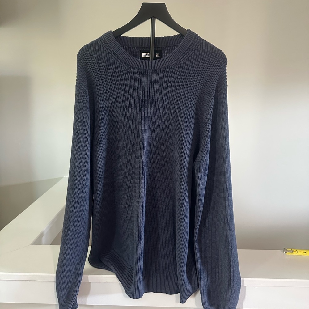Hawke & Co Men's Crewneck Sweater - Dark Blue